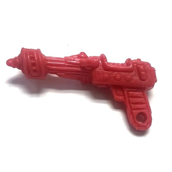 Teenage Mutant Ninja Turtles TMNT Weapon Fugitoid Metal Melting Machine Gun Red - Picture 3 of 4